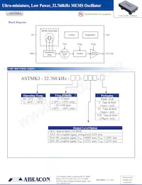 ASTMKJ-32.768KHZ-MP-DCC Datasheet Page 3