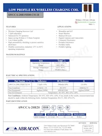 AWCCA-28R15H08-C01-B Datenblatt Cover