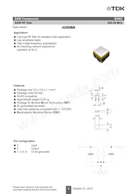 B39861B3563U410 Datasheet Pagina 2