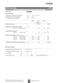 B39861B3563U410 Datasheet Pagina 3