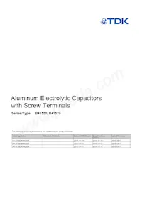 B41570E8339Q000 Datasheet Copertura