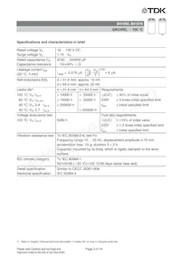 B41570E8339Q000 Datasheet Pagina 5