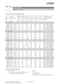 B41570E8339Q000 Datasheet Pagina 10