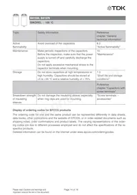 B41570E8339Q000 Datasheet Pagina 16