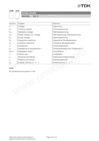 B41570E8339Q000 Datasheet Pagina 18