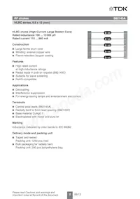 B82145A2335J000 Datasheet Pagina 2