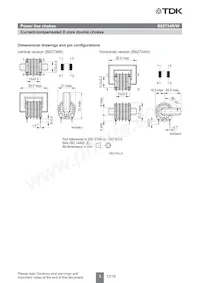 B82734W2701B030 Datasheet Pagina 3