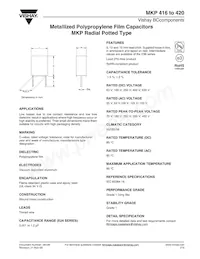 BFC241711105 Datasheet Copertura