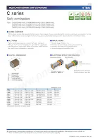 C3216X7R2J332K115AE Datasheet Pagina 3