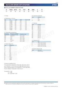 C3216X7R2J332K115AE Datasheet Pagina 4