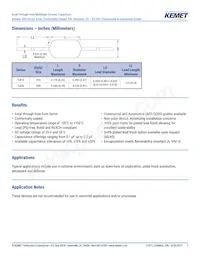 C430C225K3N5TA91707200 Datasheet Pagina 2