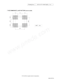 CX3225SB49152D0FLJCC Datasheet Pagina 7