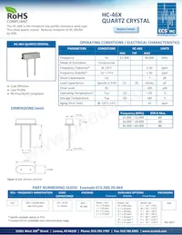 ECS-147.4-20-46X Datasheet Copertura