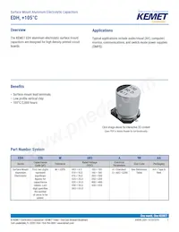 EDH226M100A9MAA Datasheet Copertura