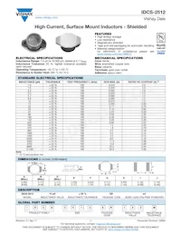 IDCS2512ER6R8M Datasheet Cover