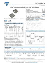 IHLP1616ABER47NM11 Datenblatt Cover