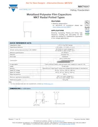 MKT1817510064 Datasheet Copertura