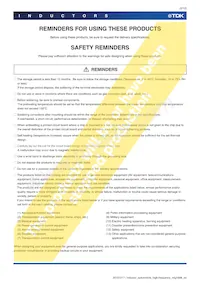 MLG1608SR47JTD25 Datasheet Pagina 2