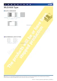 MLG1608SR47JTD25 Datasheet Page 5