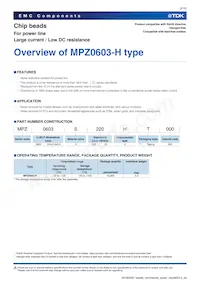 MPZ0603S330HT000 Datenblatt Seite 3