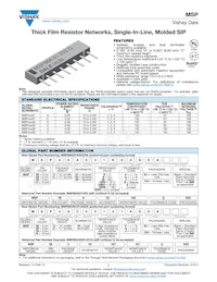 MSP10C05221BGEJ Datasheet Cover