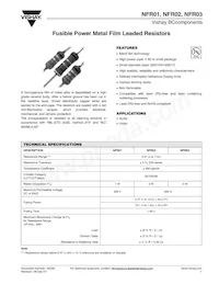 NFR0300006809JAC00 Datasheet Cover