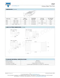 PHP02512E3012BBT5 Datasheet Page 2