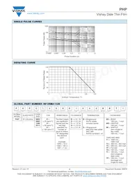 PHP02512E3012BBT5 Datasheet Pagina 4