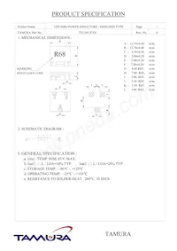 TS1205-2R7M Datasheet Copertura