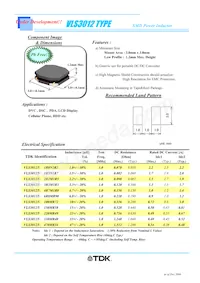 VLS3012T-4R7M1R0 Datenblatt Cover