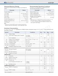 AOZ1281DI Datasheet Page 3