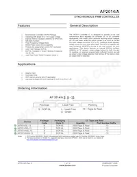 AP2014SG-13 Datasheet Copertura