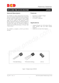 AP4340NTR-G1 Datasheet Copertura