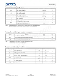 AR2003FV-13 Datasheet Pagina 5