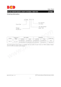 AZ7500CP-E1 Datasheet Pagina 3