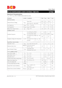 AZ7500CP-E1 Datasheet Pagina 5