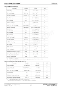 BD9016KV-ME2 Datasheet Page 6