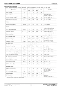 BD9016KV-ME2 Datasheet Page 7