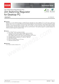 BD9536FV-E2 Datasheet Cover