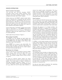 CAT1027ZI-45-GT3 Datasheet Pagina 7
