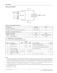 CAT140089SWI-G Datasheet Page 2