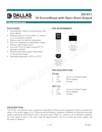 DS1811-10/T&R Datenblatt Cover