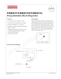 FAN431LZXA Datenblatt Cover