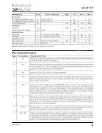 IRU3137CSTRPBF Datenblatt Seite 3