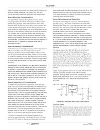 ISL21009BFB850ZS2568 Datasheet Pagina 16