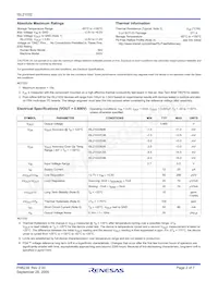 ISL21032CPH306Z-TK Datasheet Pagina 2