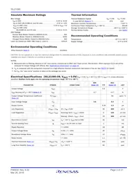 ISL21080CIH315Z-T7A Datenblatt Seite 3