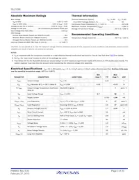 ISL21090BFB812Z-TK Datasheet Page 3