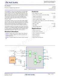 ISL28022FRZ-T7A Datasheet Copertura