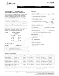 ISL60007DIB825-TK Datasheet Copertura